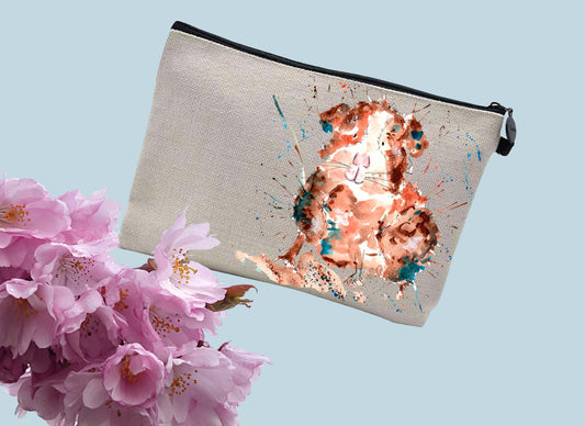 Guinea pig make up / toiletries bag
