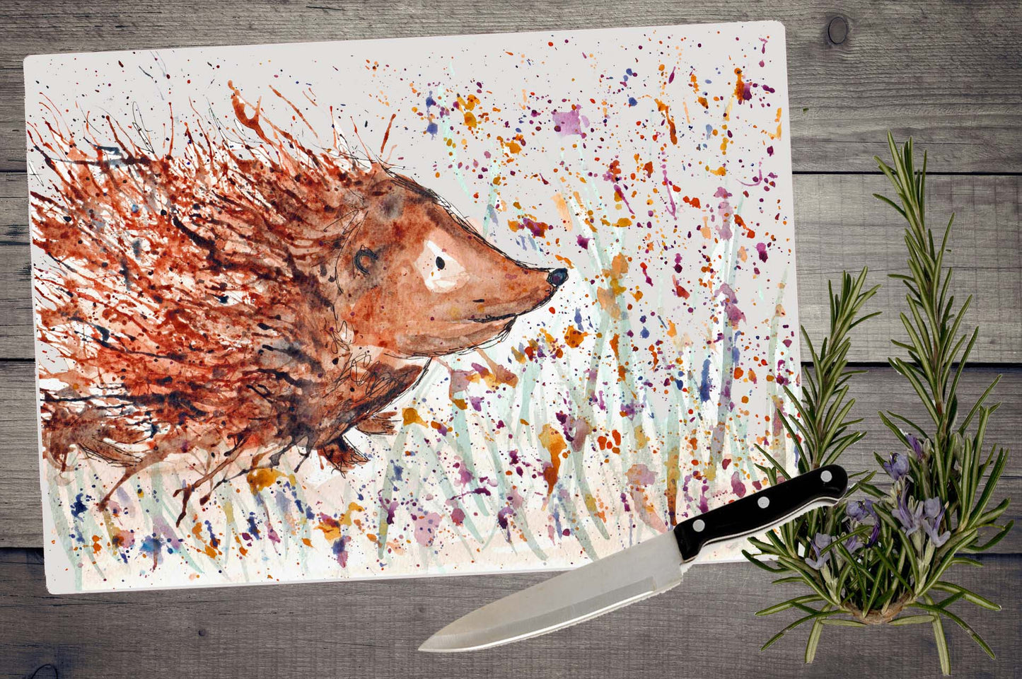 Hedgehog chopping board / Worktop saver