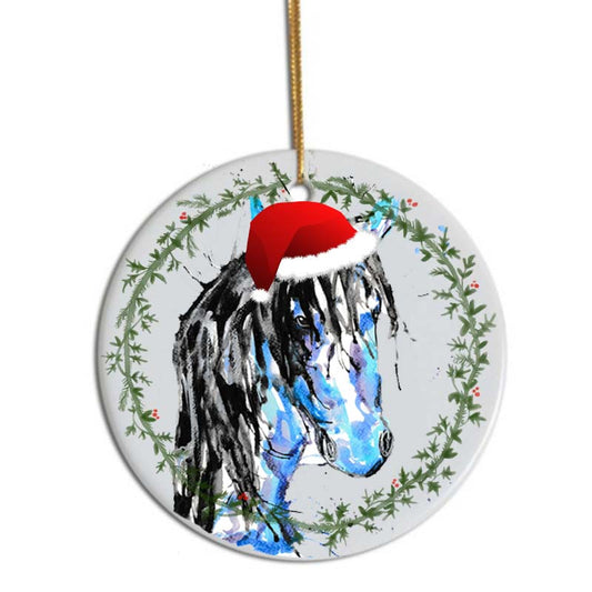 Horse Christmas tree decoration