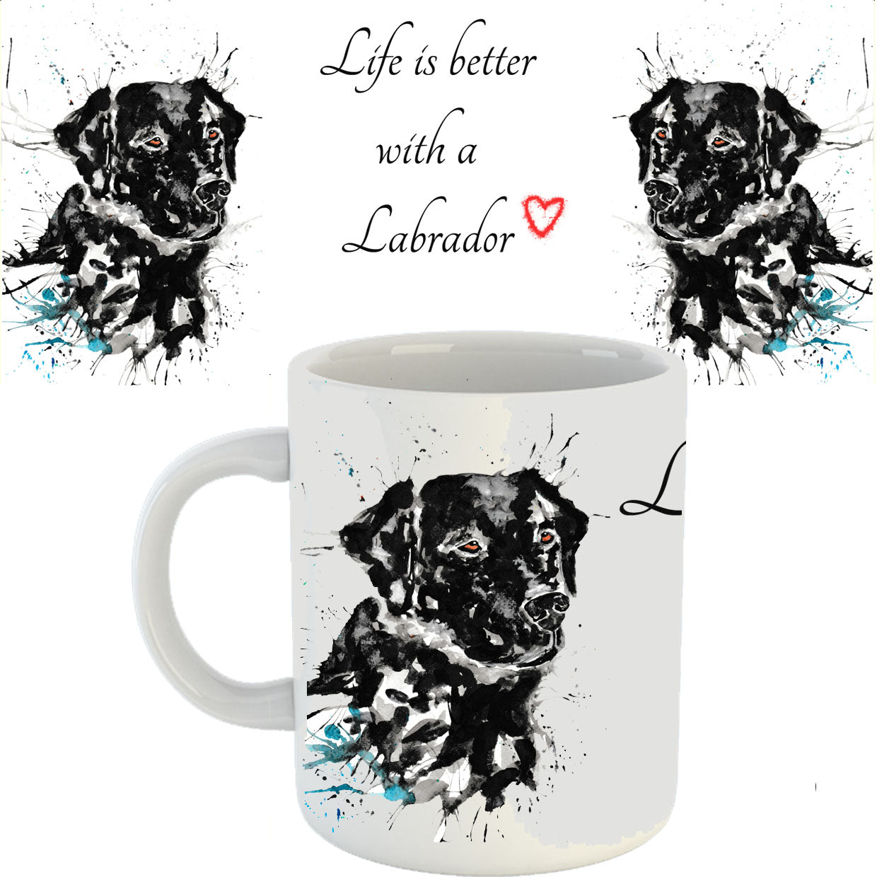 Labrador mug