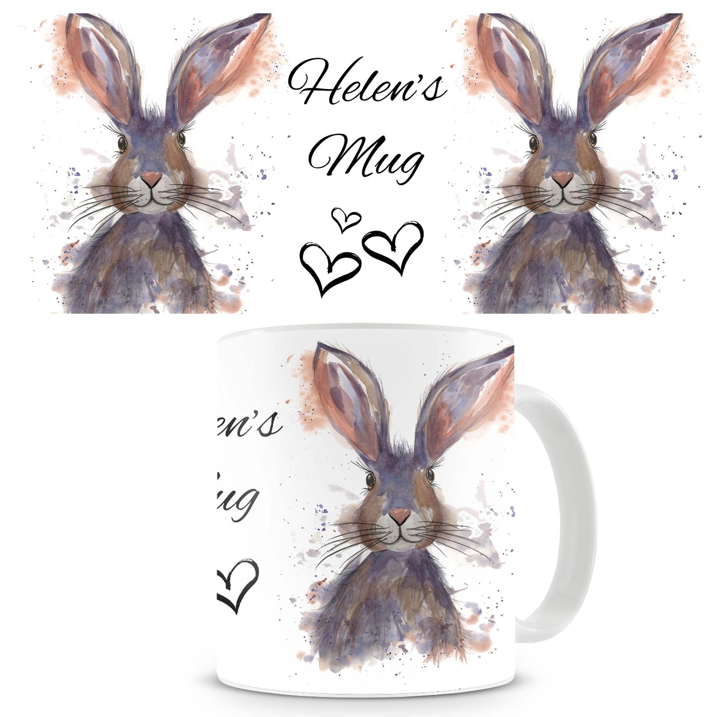 Nutmeg rabbit mug