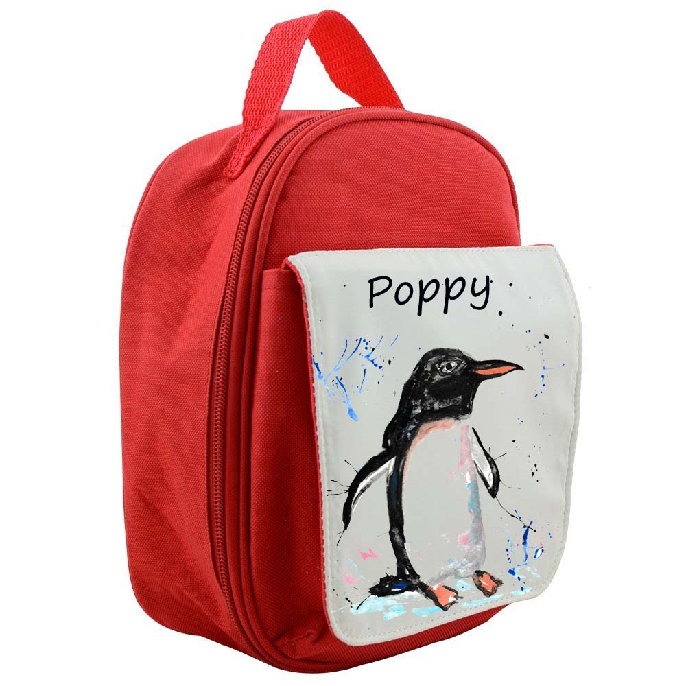 Penguin children's lunch bag