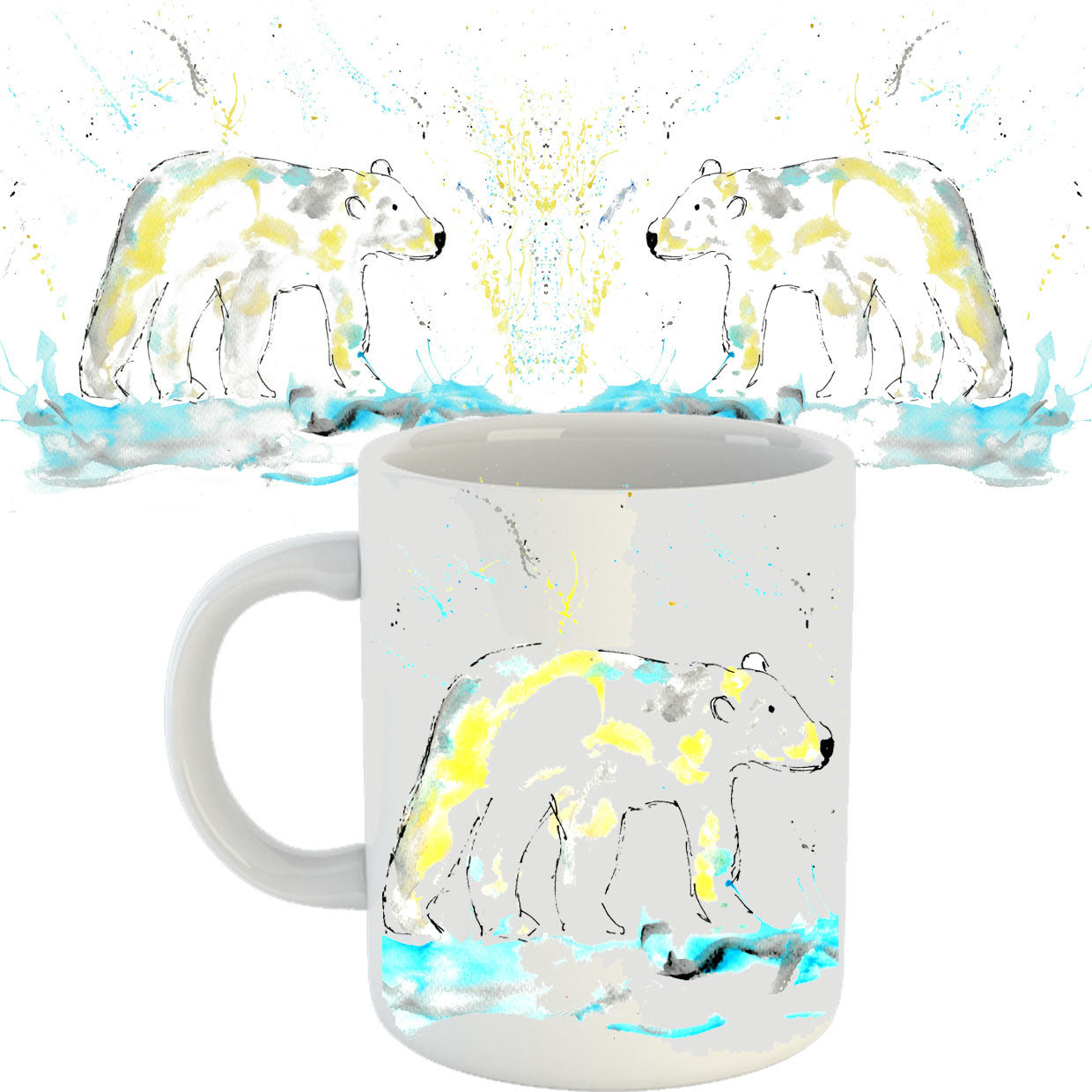 Polar bear mug
