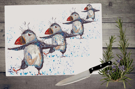 Puffin chopping board / Worktop saver