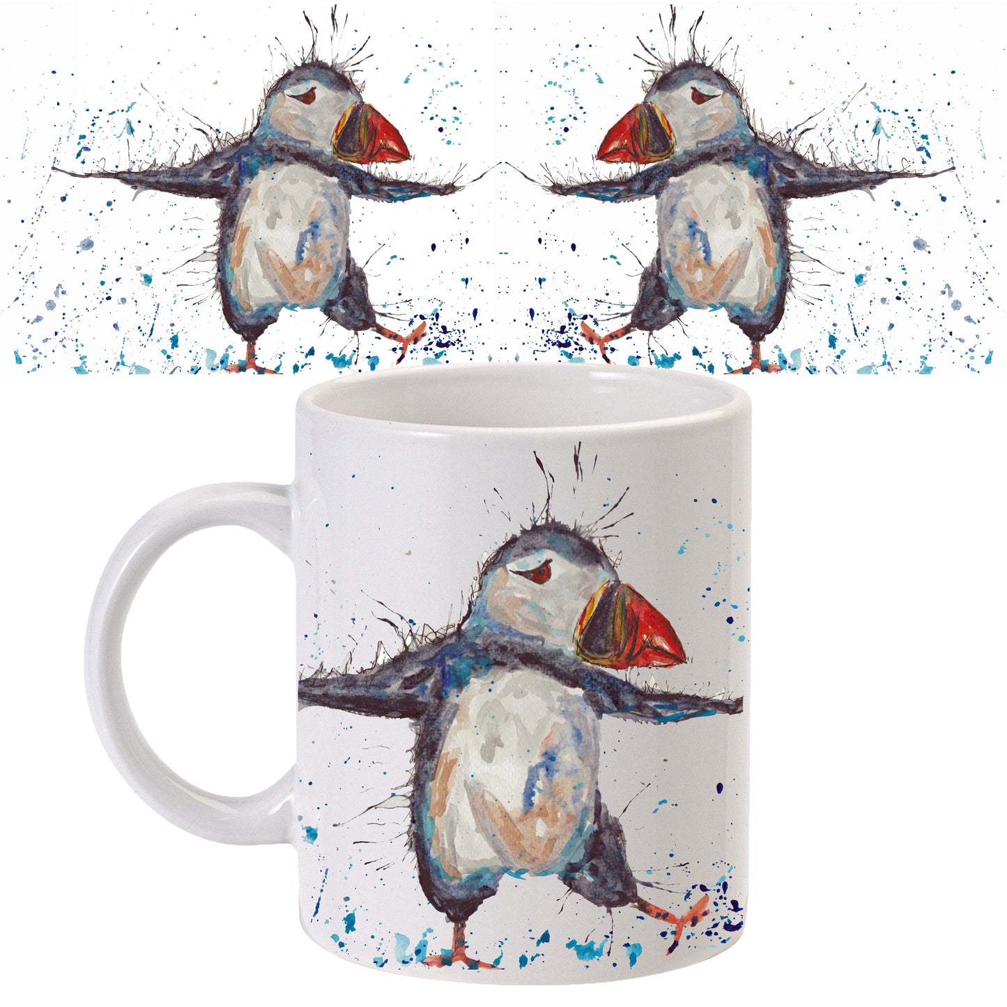 Puffin mug