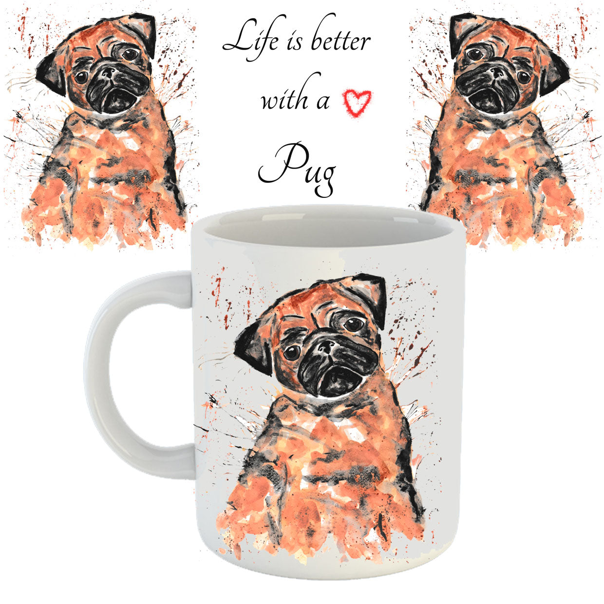 Pug mug