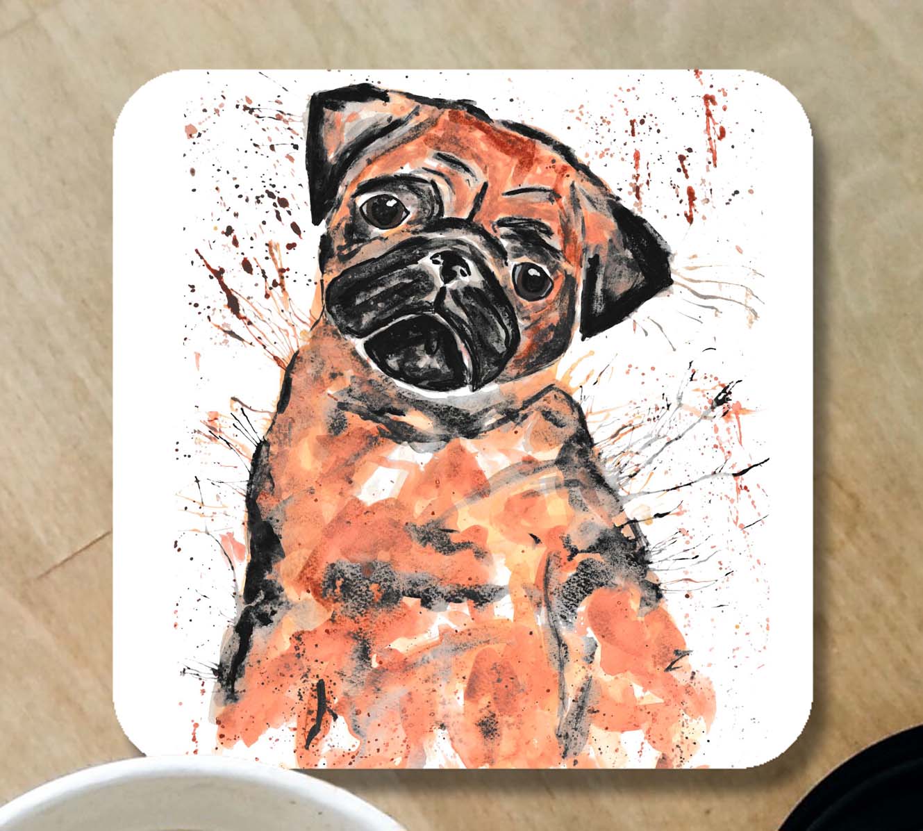 Pug coaster