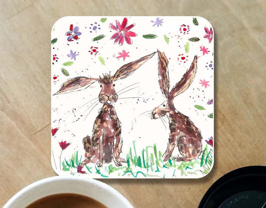 Mum rabbit coaster