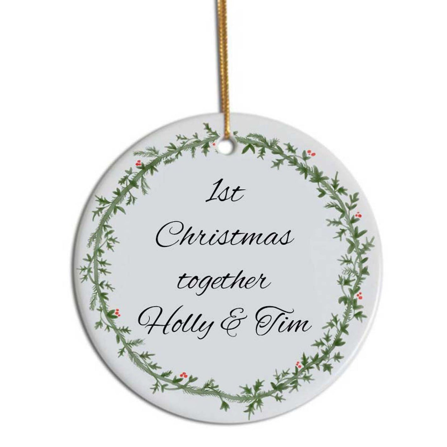 German shepherd dog Christmas tree decoration