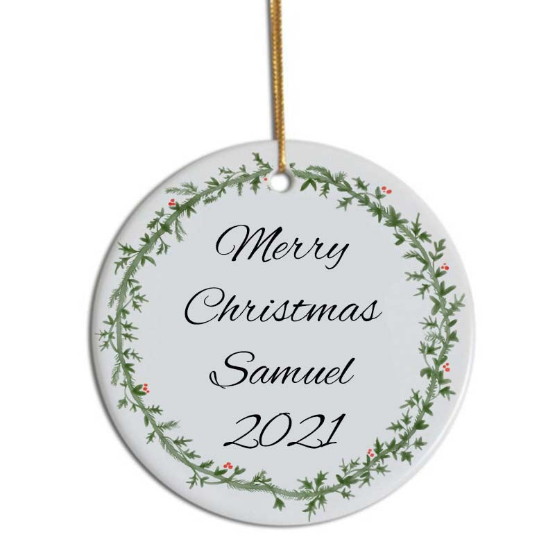 Crocodile Christmas tree decoration