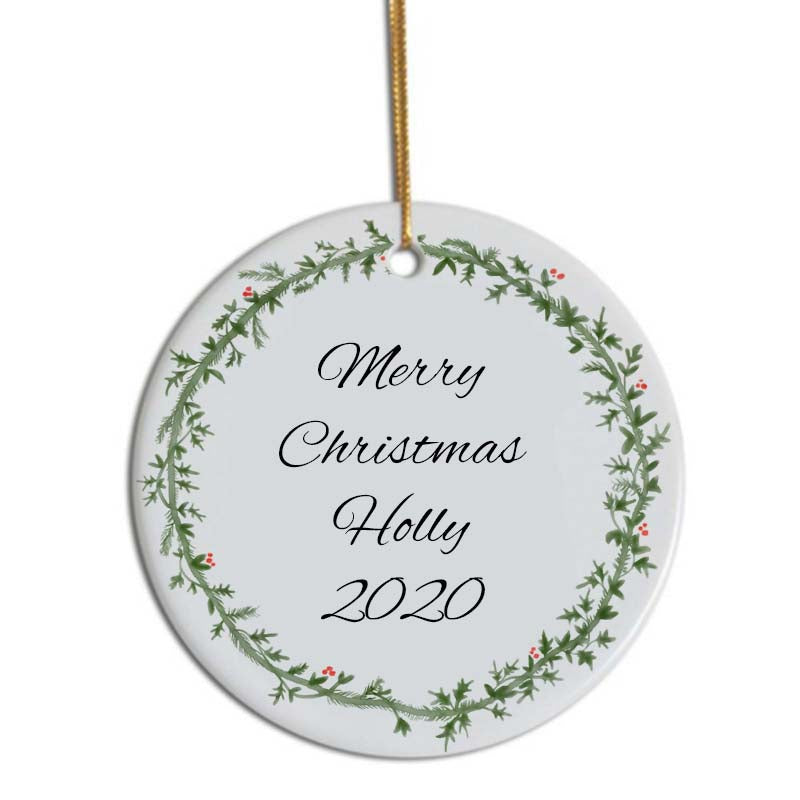 German shepherd dog Christmas tree decoration