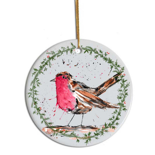 Robin Christmas tree decoration