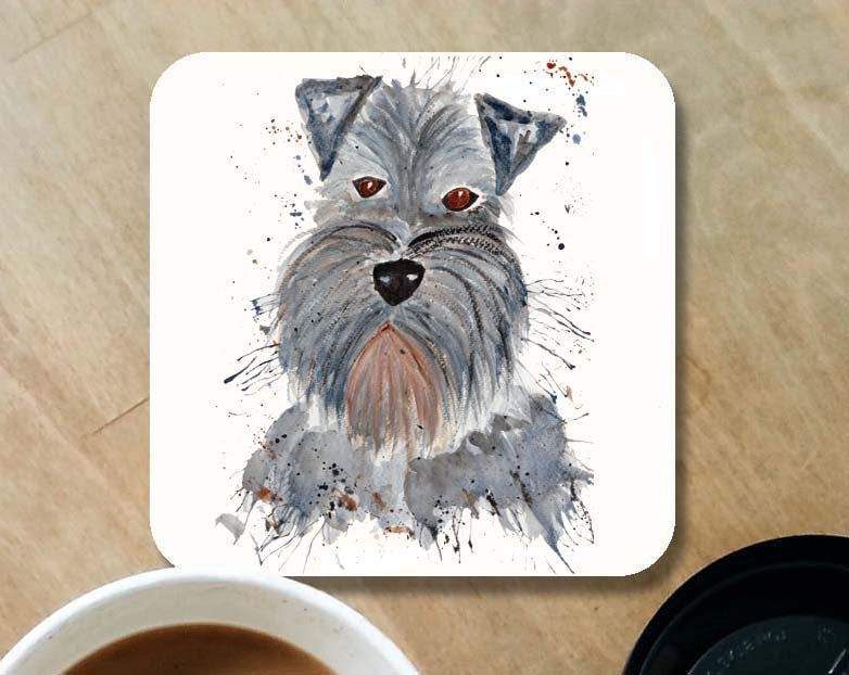 Schnauzer coaster