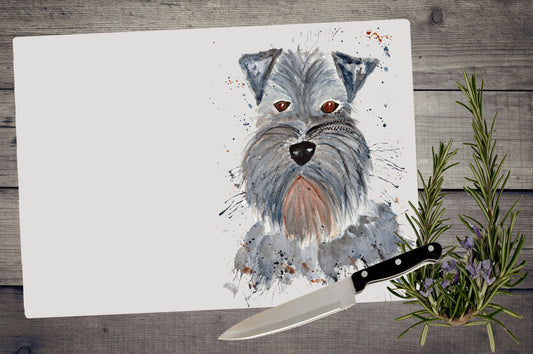 Schnauzer chopping board / Worktop saver