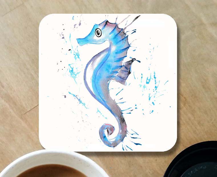 Seahorse coaster
