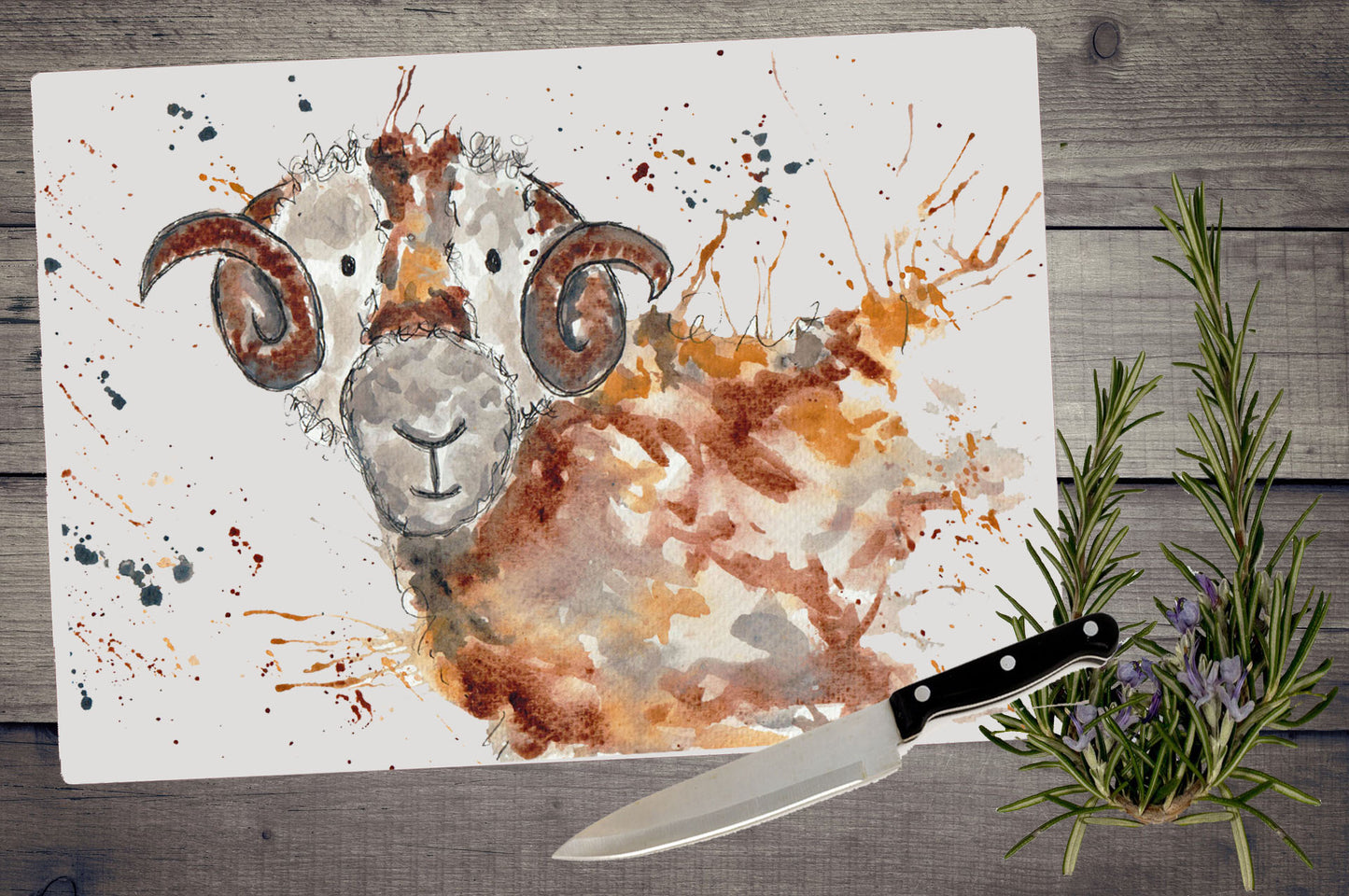 Sheep chopping board / Worktop saver