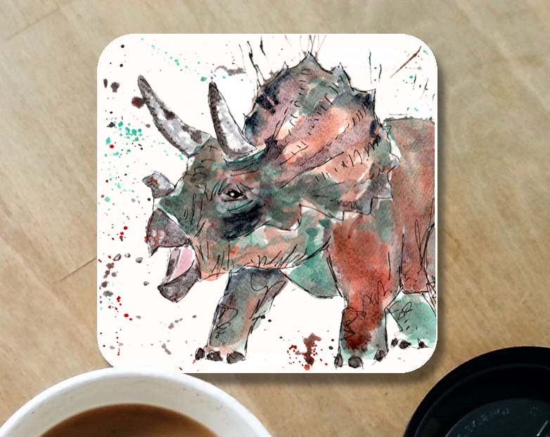 Triceratops Dinosaur coaster