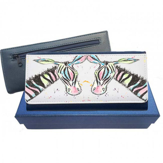 Zebra purse