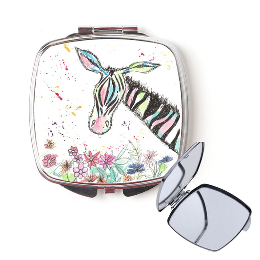 Zebra compact mirror