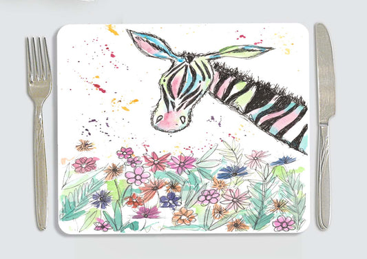 Zebra placemat