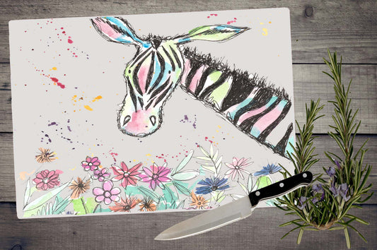 Zebra chopping board / Worktop saver