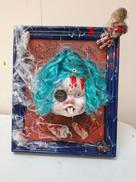 Fri 10th October - Create a dolls head Halloween picture and drinks (adults evening)