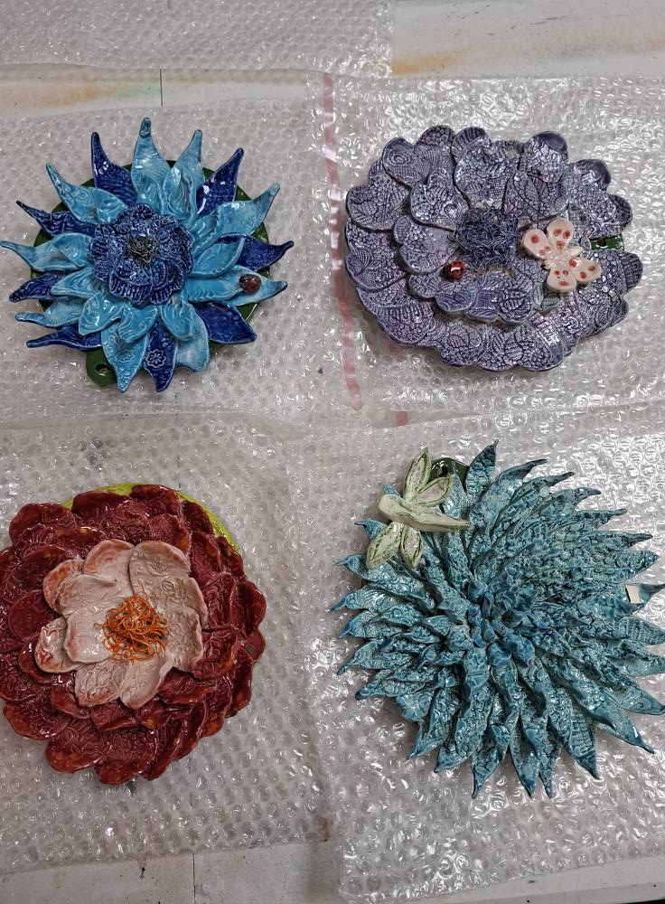 Summer gonks OR Flower plaques Clay and 'Sip' ADULTS evening- Friday 26th June 6-9pm