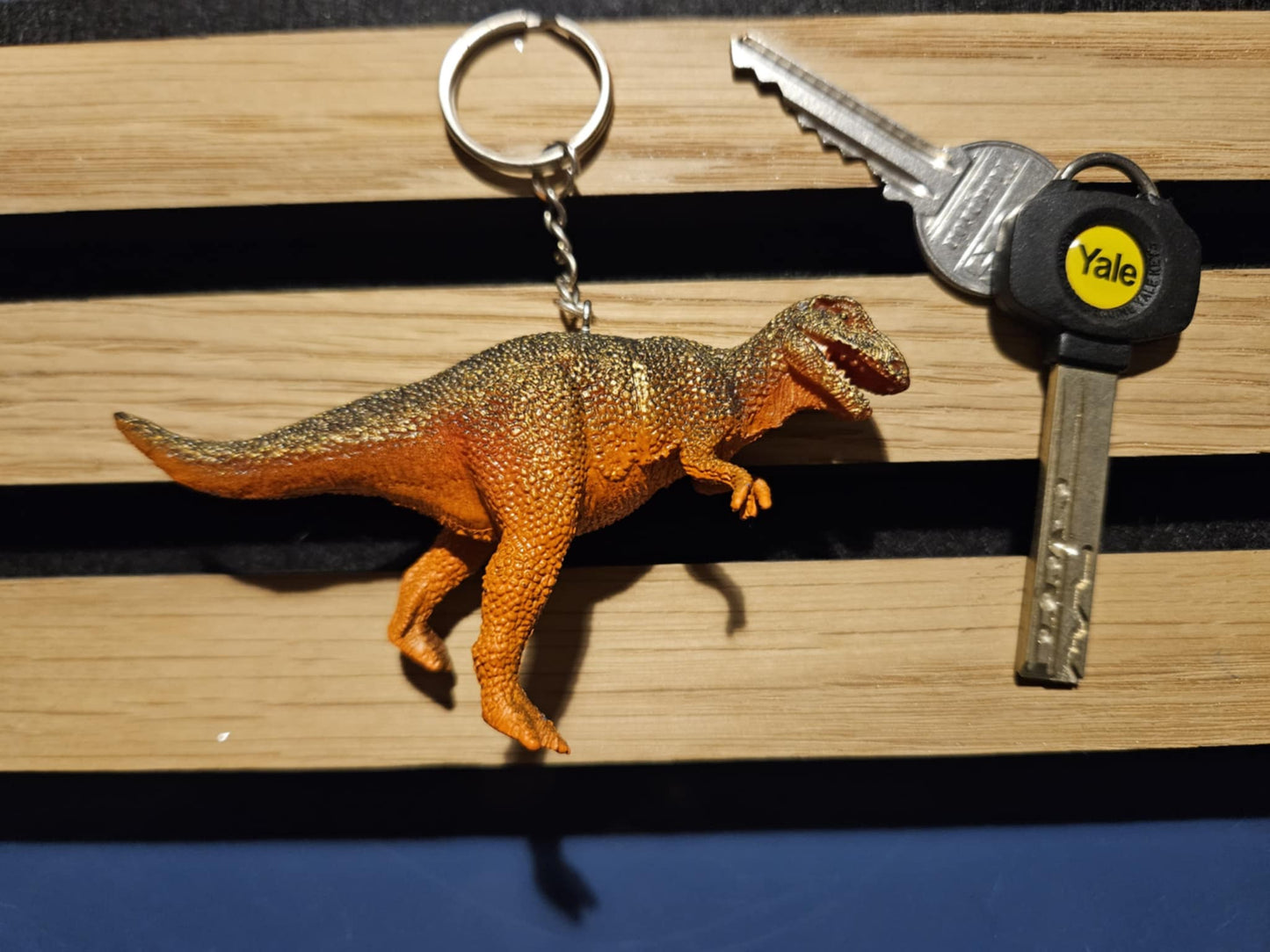 Upcycled fun toy keyrings