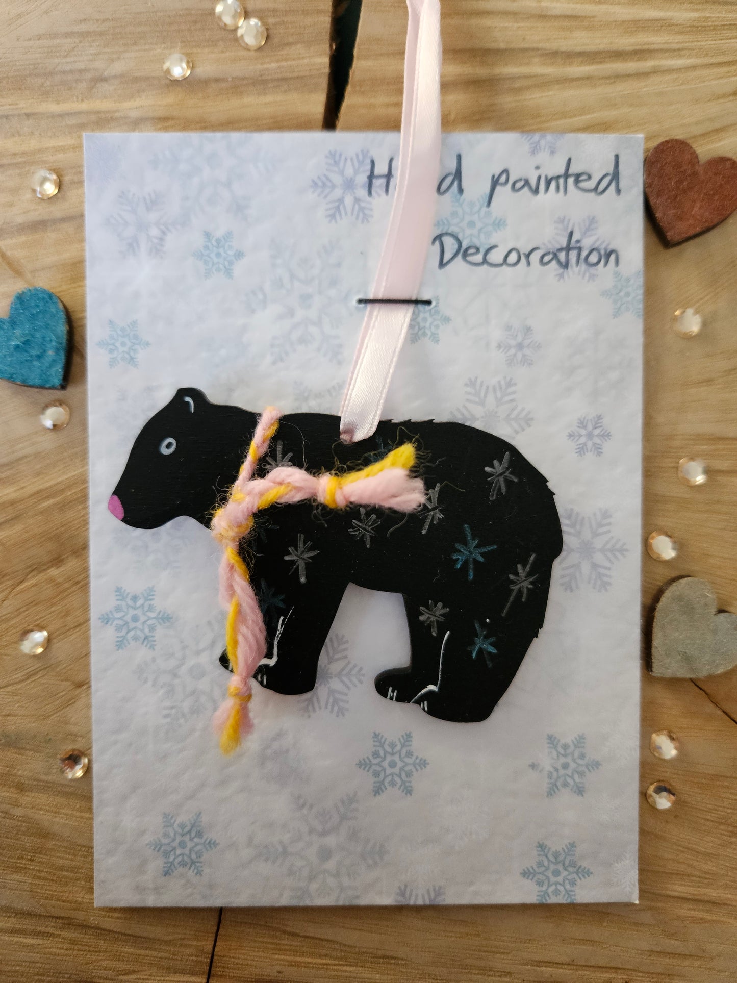 Polar bear decoration
