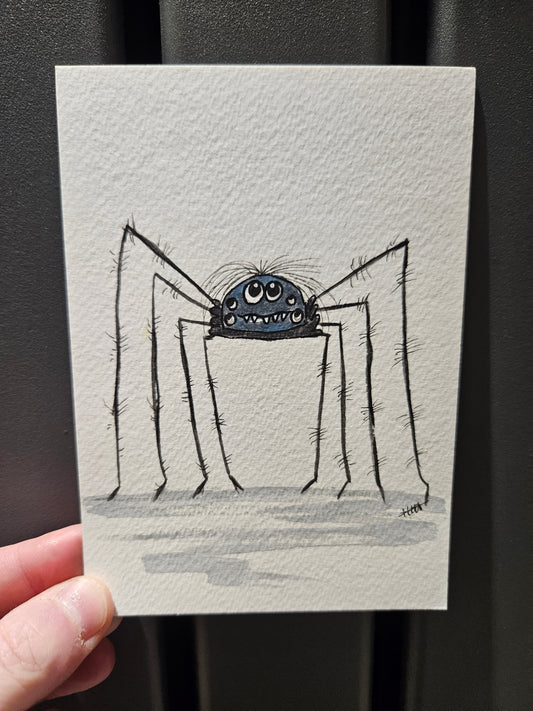 Spiddy spider illustration