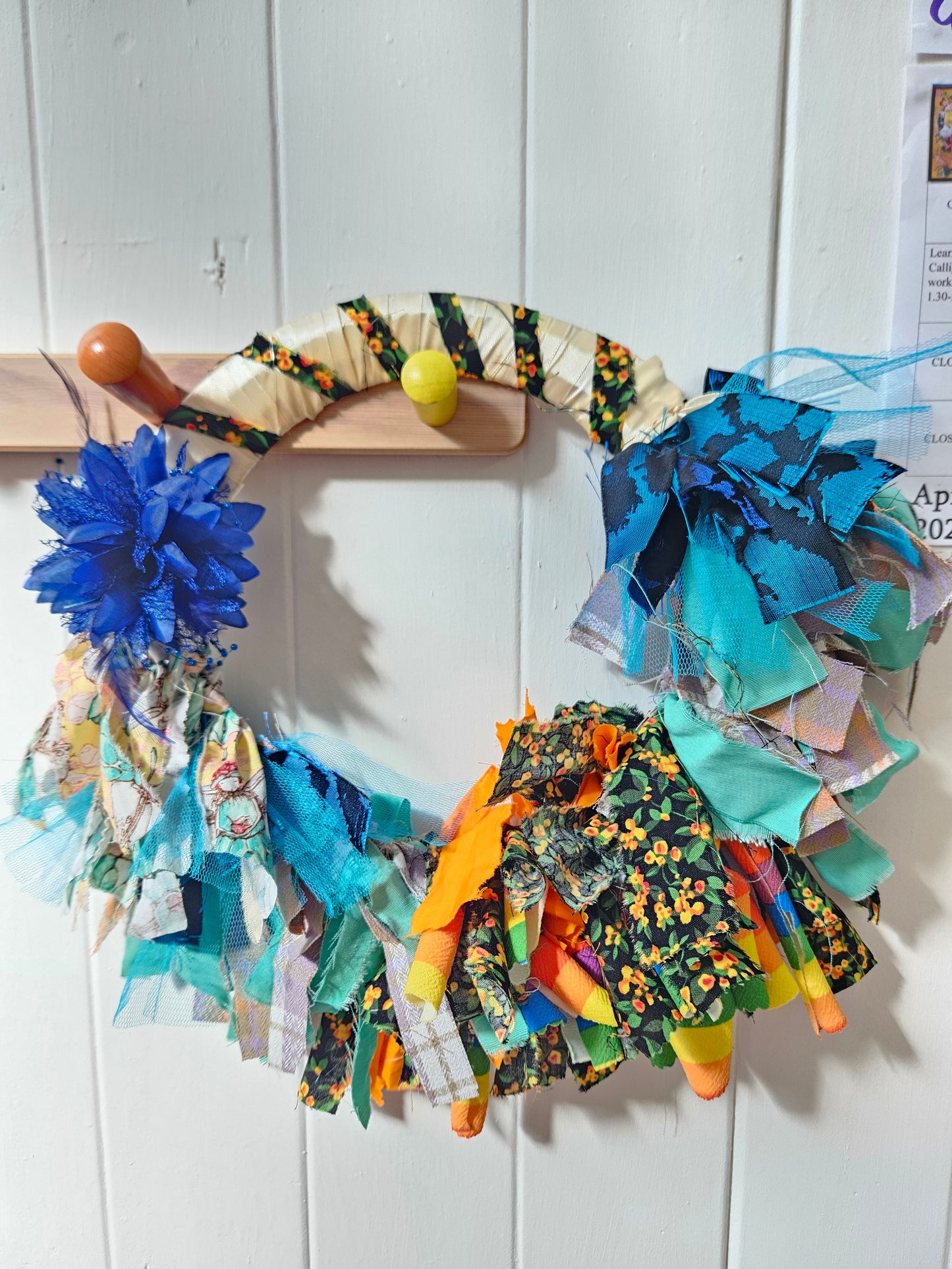 Rag wreath workshop- Wed 10th Dec 6-9pm
