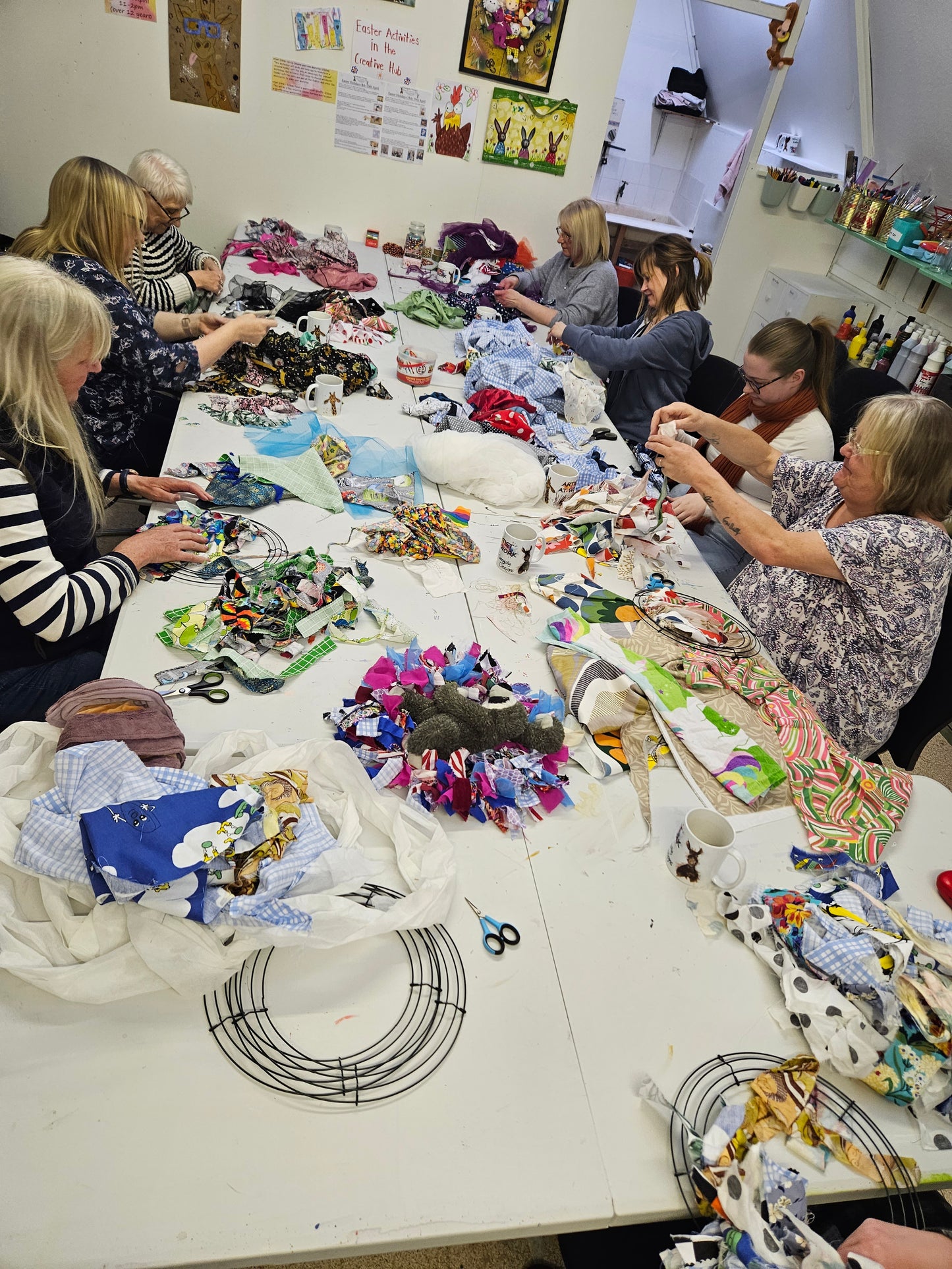 Rag wreath workshop- Wed 10th Dec 6-9pm