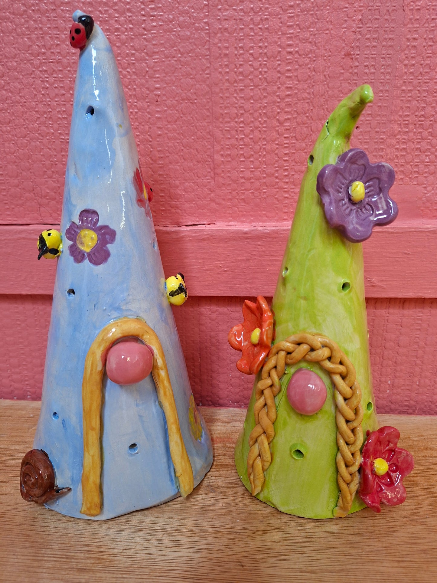 Summer gonks OR Flower plaques Clay and 'Sip' ADULTS evening- Friday 26th June 6-9pm