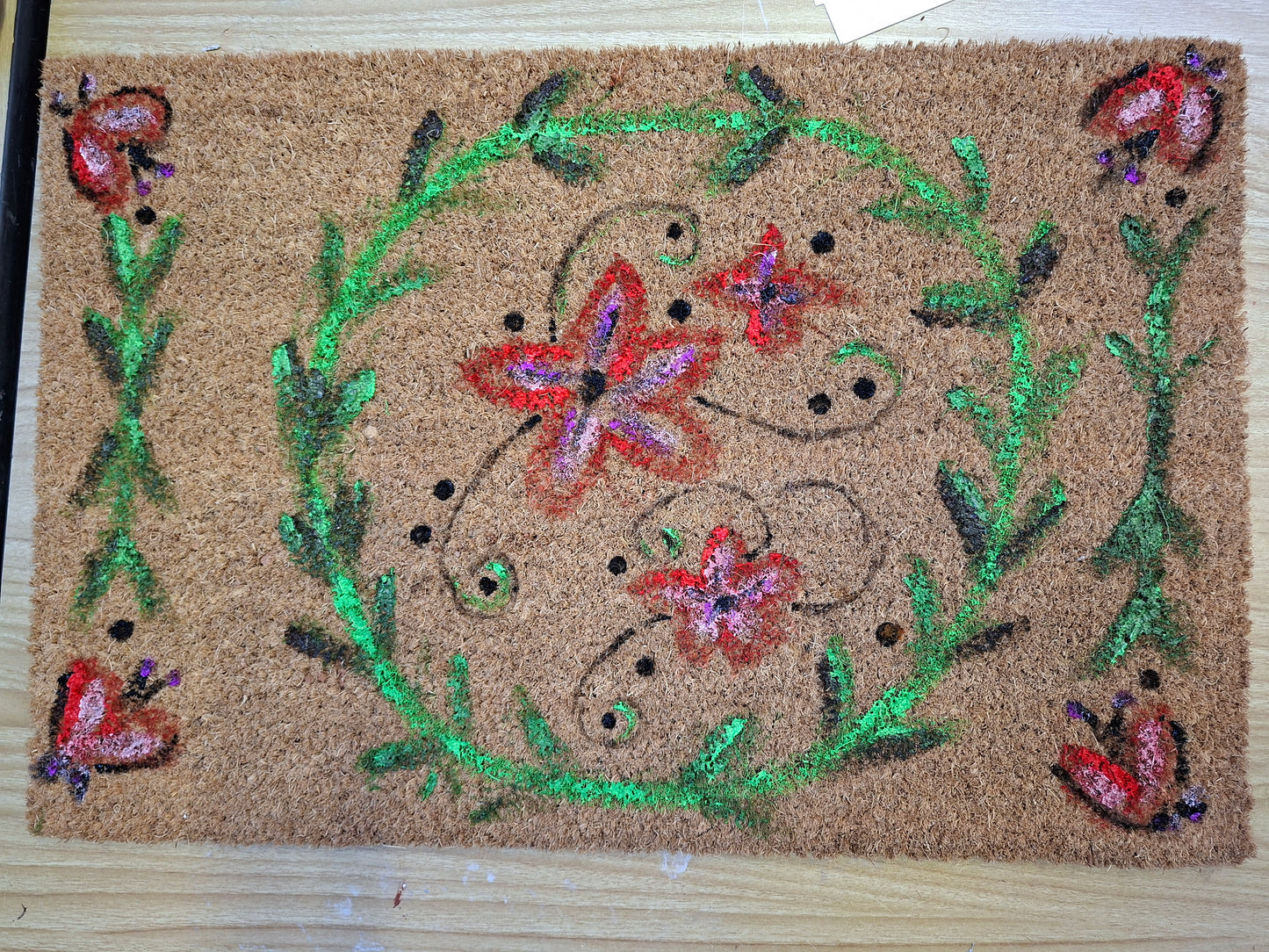 Paint & Sip doormat workshop- Fri 2nd October 6-8pm