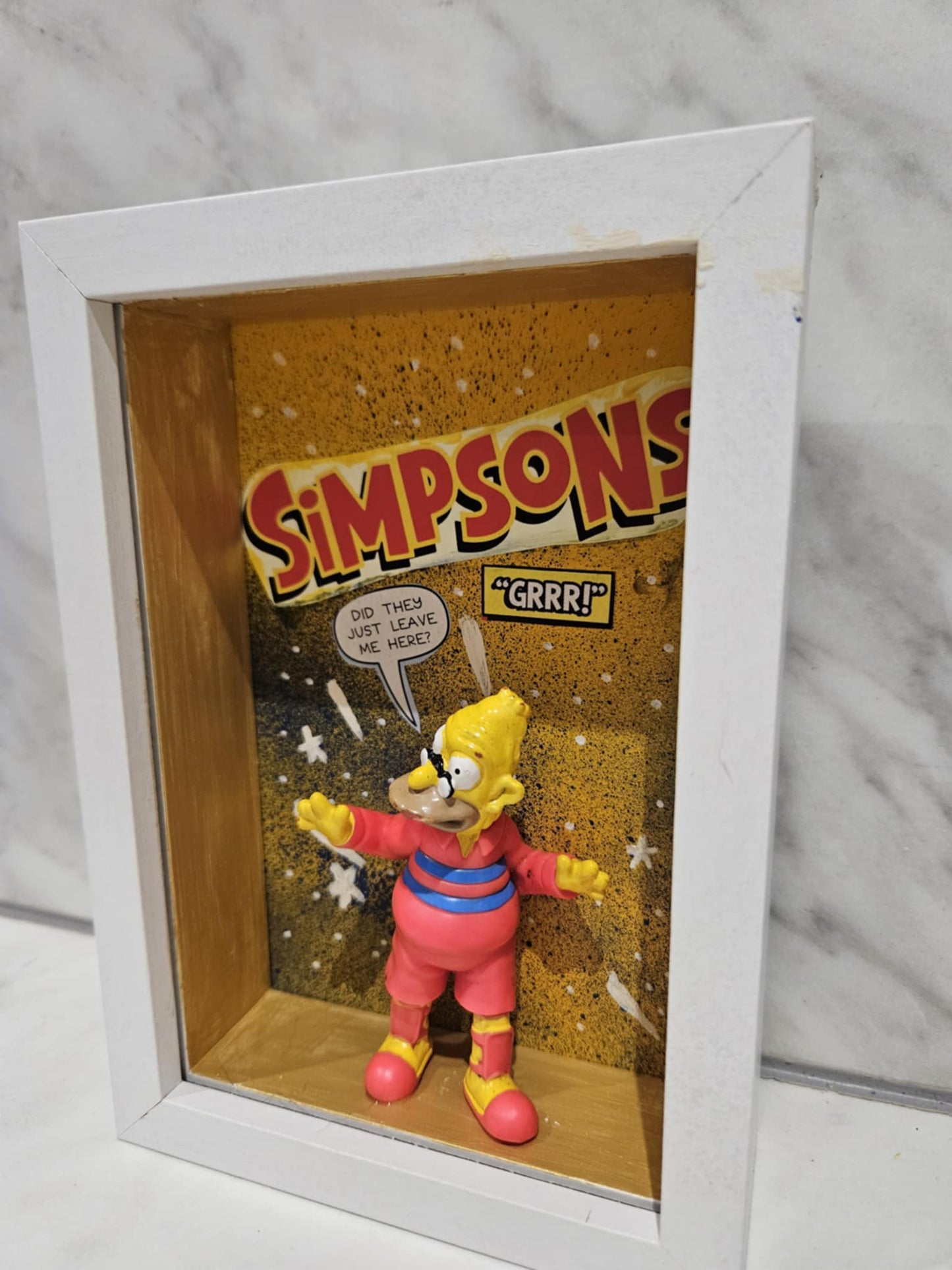 Simpson's Grandpa art