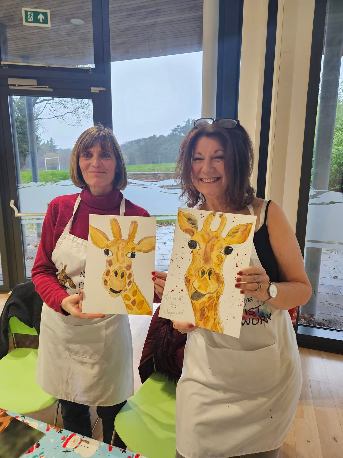 29th March - How to paint a giraffe workshop