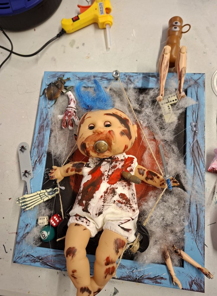 Thursday 30th October - Make your own Halloween doll 10.30-12.30