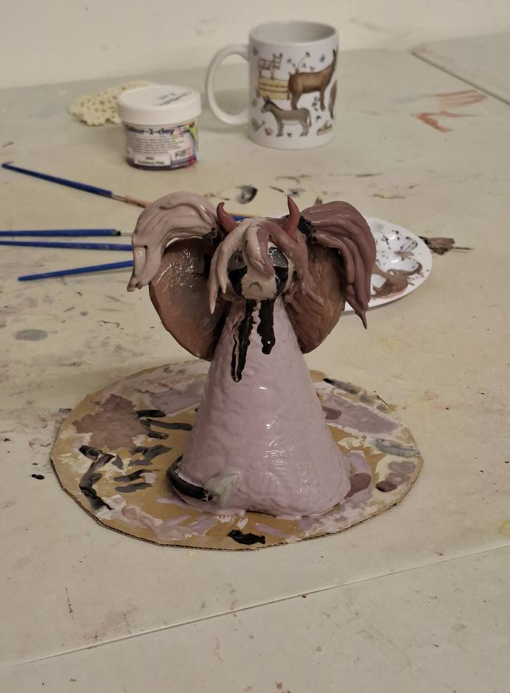 Scary gonks and fairies Halloween Clay and 'Sip' ADULTS evening- Friday 25th September 6-8pm