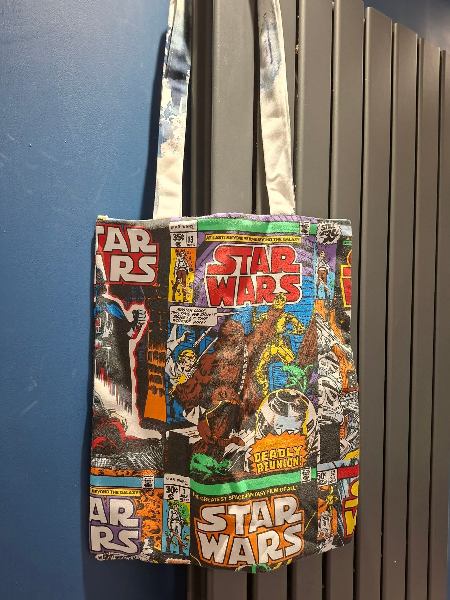 Handmade star wars tote style bag