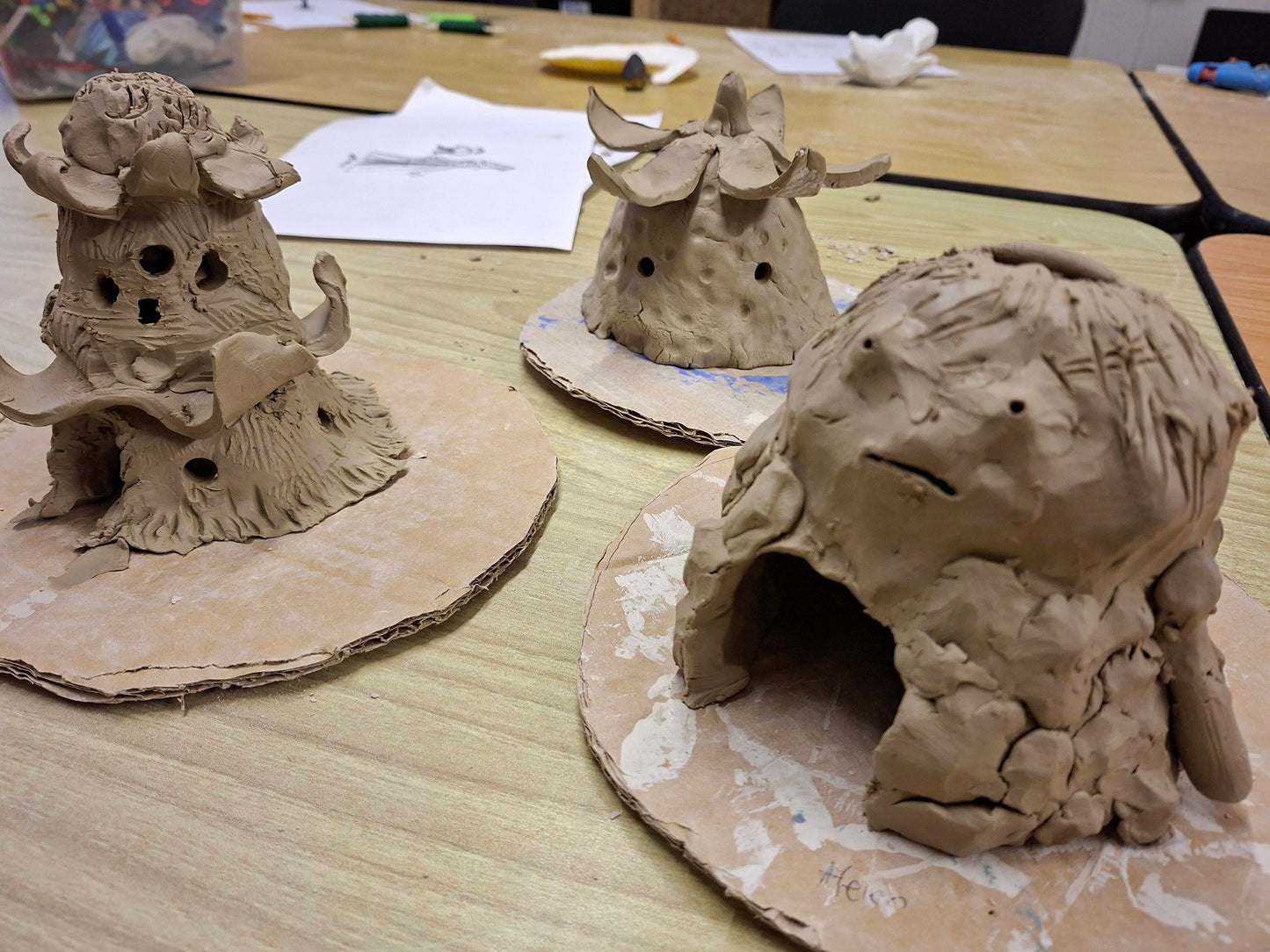 Magical clay hobbit and fairy houses workshop - Wed 19th August 10-1pm Suitable for children and adults