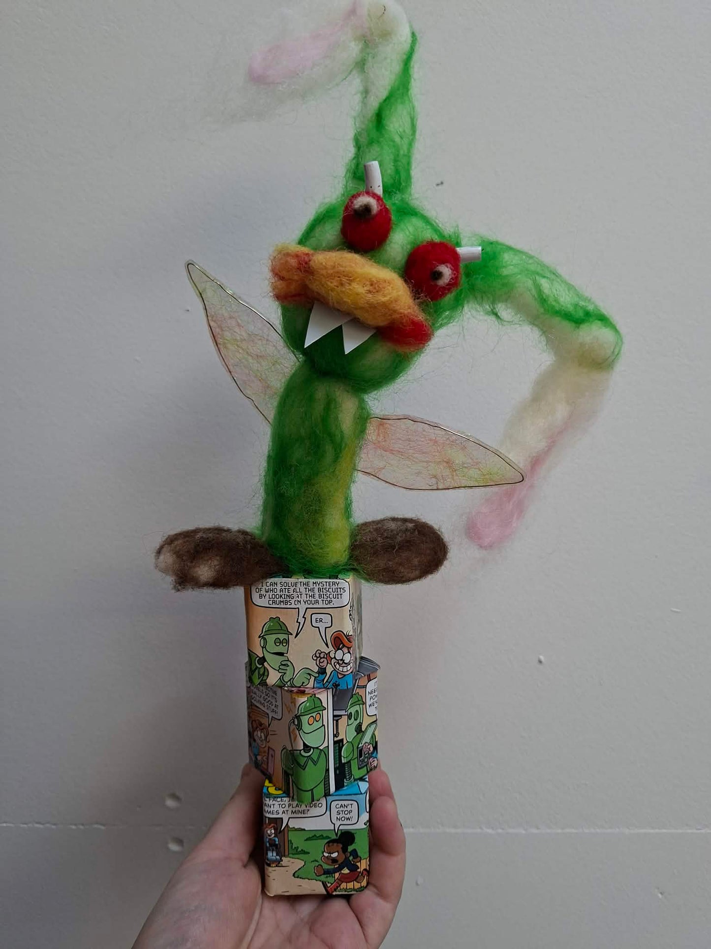 Invent and make a felted alien or monster!! - Fri 31st July 2-5pm
