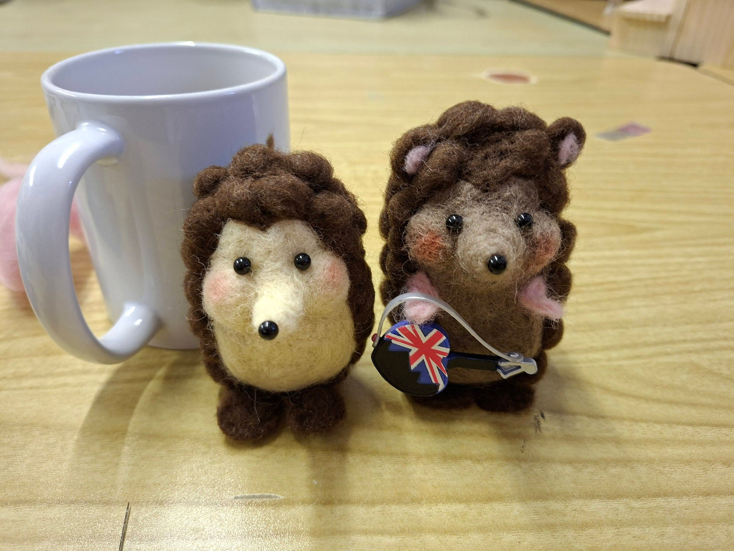 Make a felted hedgehog evening- Sat 29th Aug 10.30-12.30