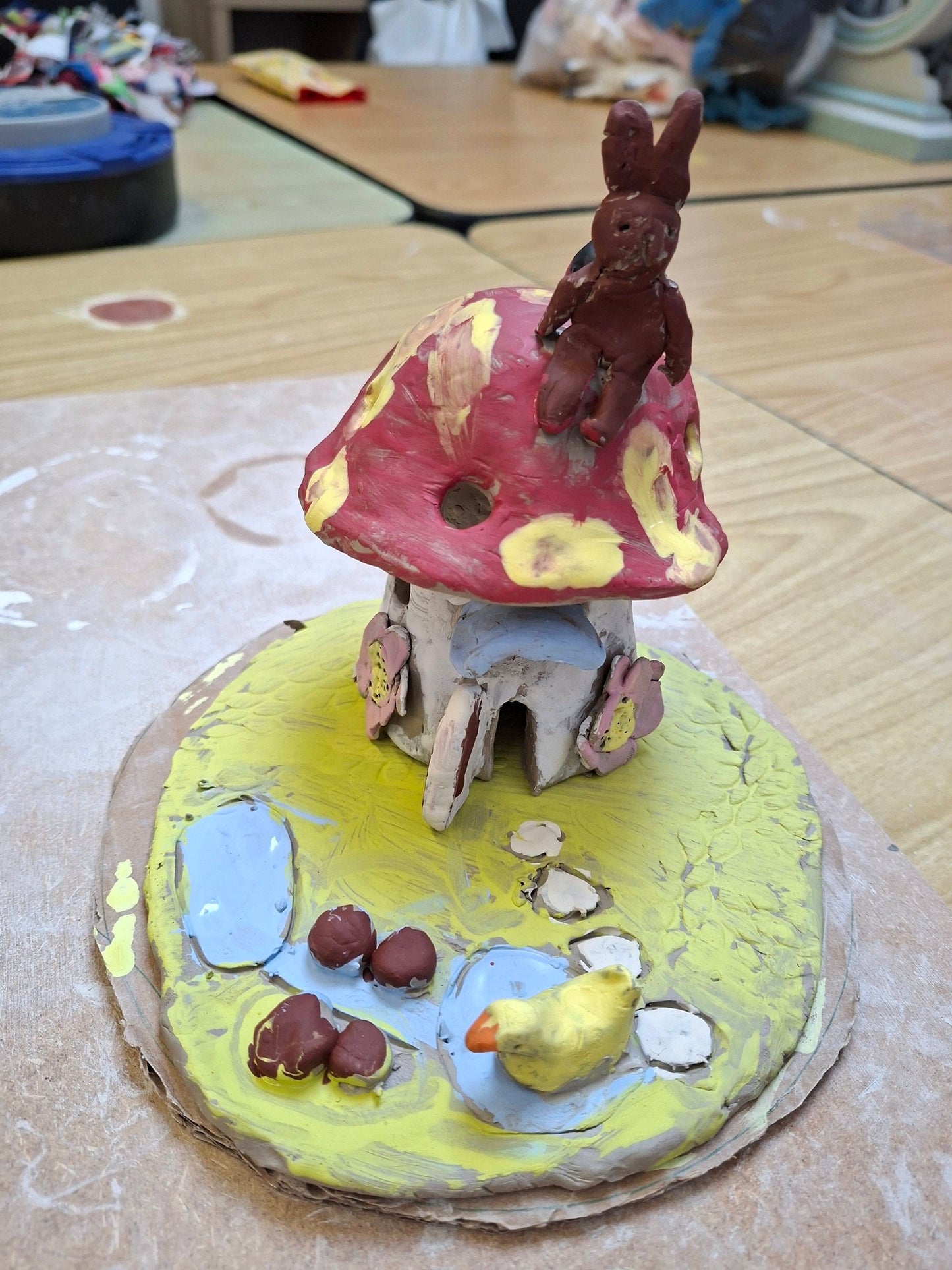 Magical clay hobbit and fairy houses workshop - Wed 19th August 10-1pm Suitable for children and adults