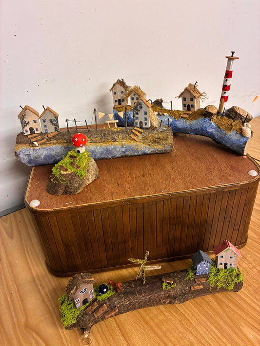 Wooden house- whimsical world workshop- Thursday 30th April 6 til 8pm