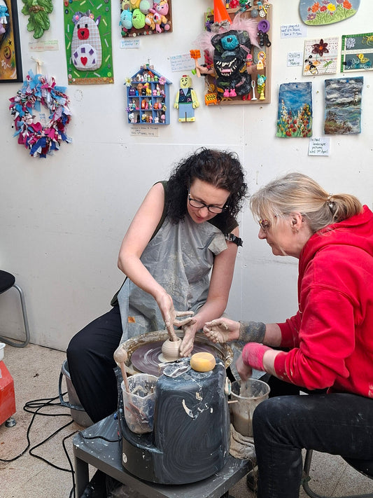 🌟 Spin, Shape & Shine! Pottery Wheel Day KIDS & ADULTS 🌟- Tues 11th August