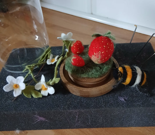 Make felted insects and flowers- Friday 19th June 1-3pm AND 6-8pm