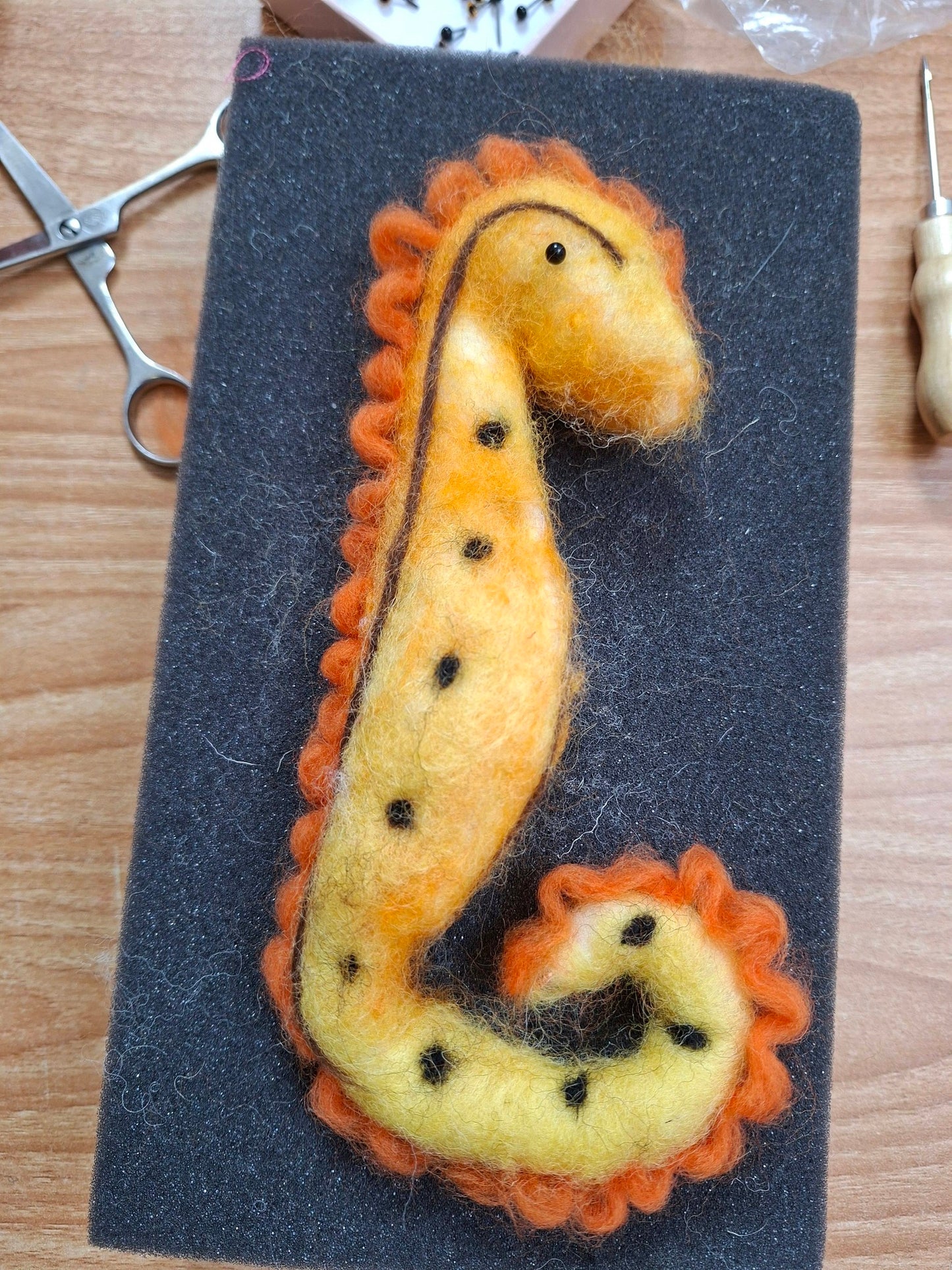 Make a felted seahorse or sea creatures - Friday 10th July 1-3pm and 6-8pm