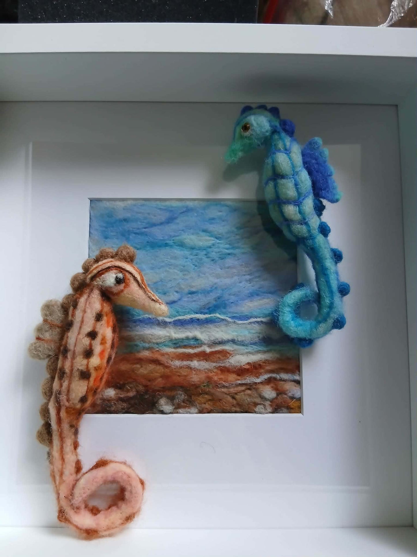 Make a felted seahorse or sea creatures - Friday 10th July 1-3pm and 6-8pm