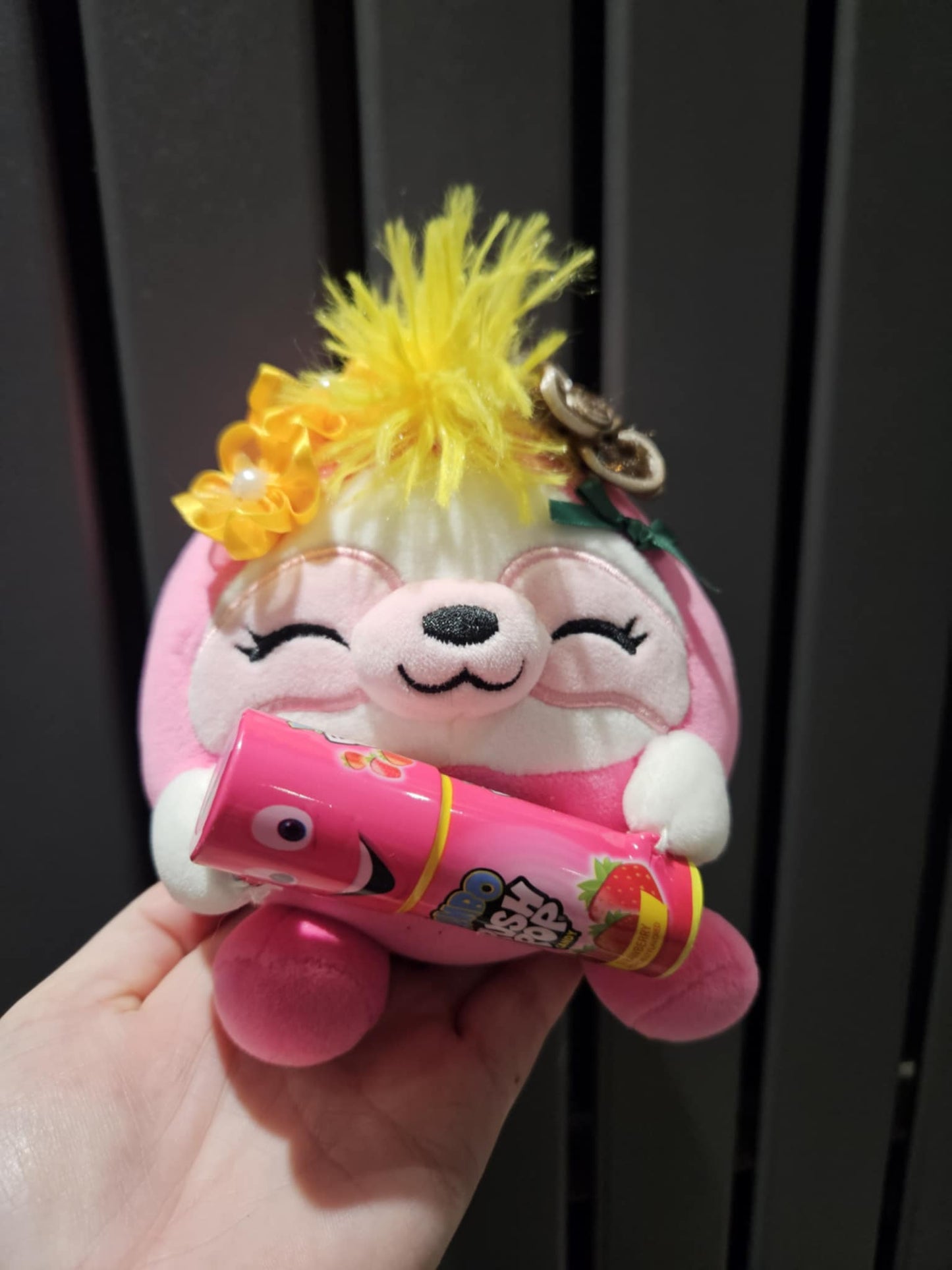 Push Pop Teddy doorstop