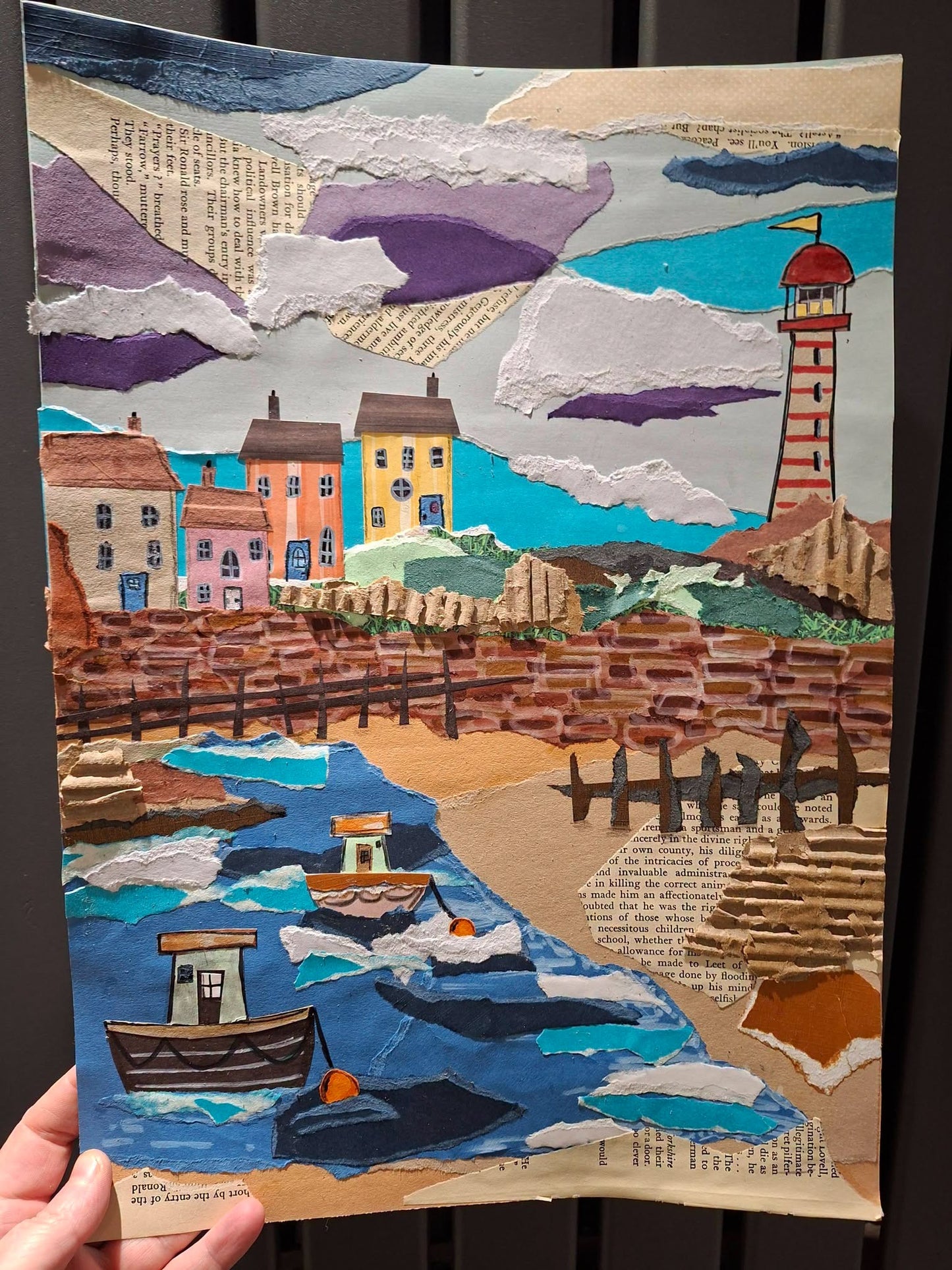 Learn how to make a collage picture workshop- Sat 3rd October 10-12